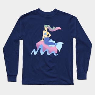 Mermaid Princess Sirenetta Long Sleeve T-Shirt